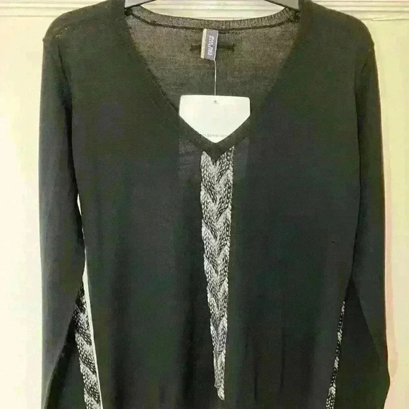 Jean Paul Gaultier Luxury Designer Long Sleeve Sweater Top - Picture 2 of 11